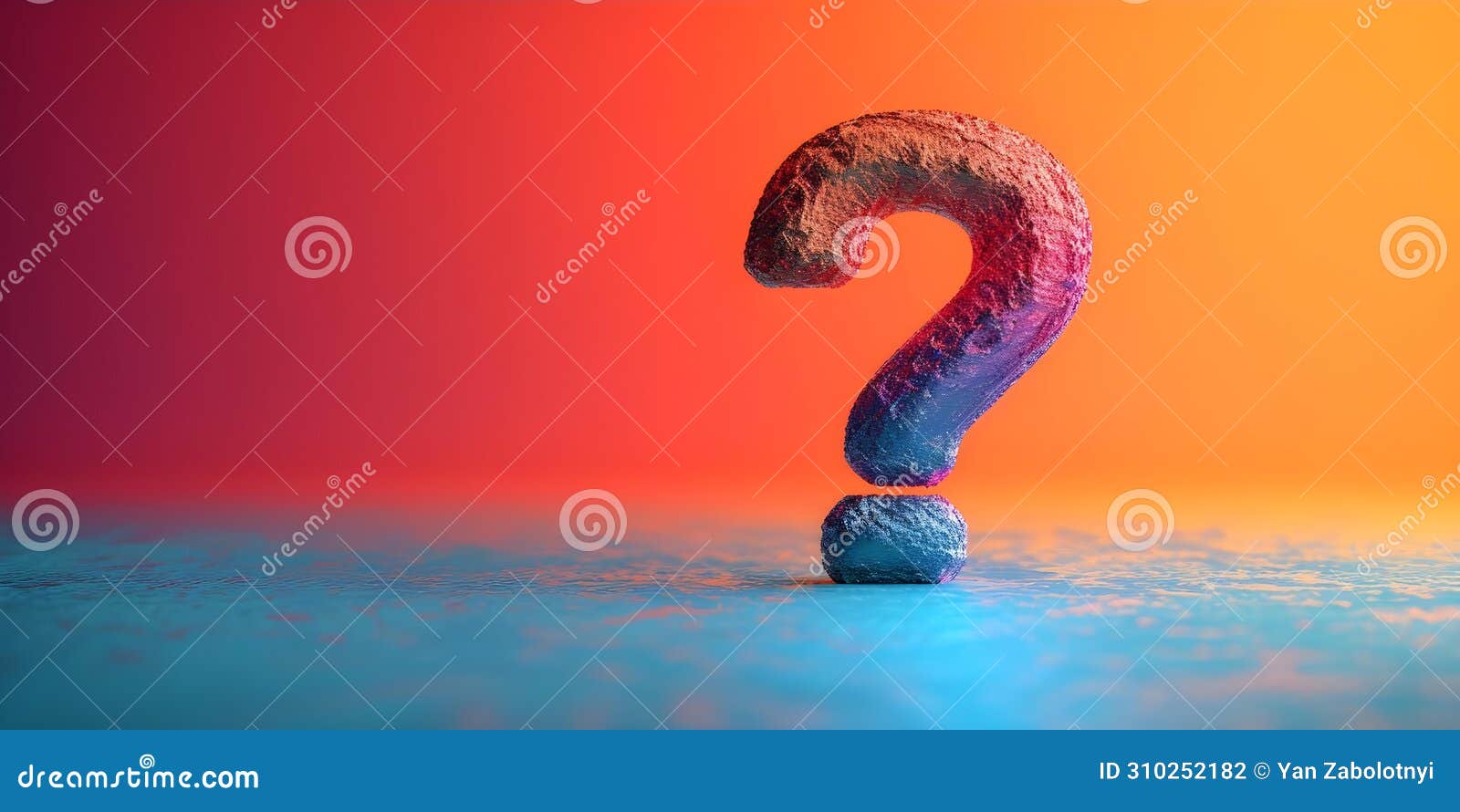 ic question marks against vibrant abstract backgrounds: a d concept. concept artistic