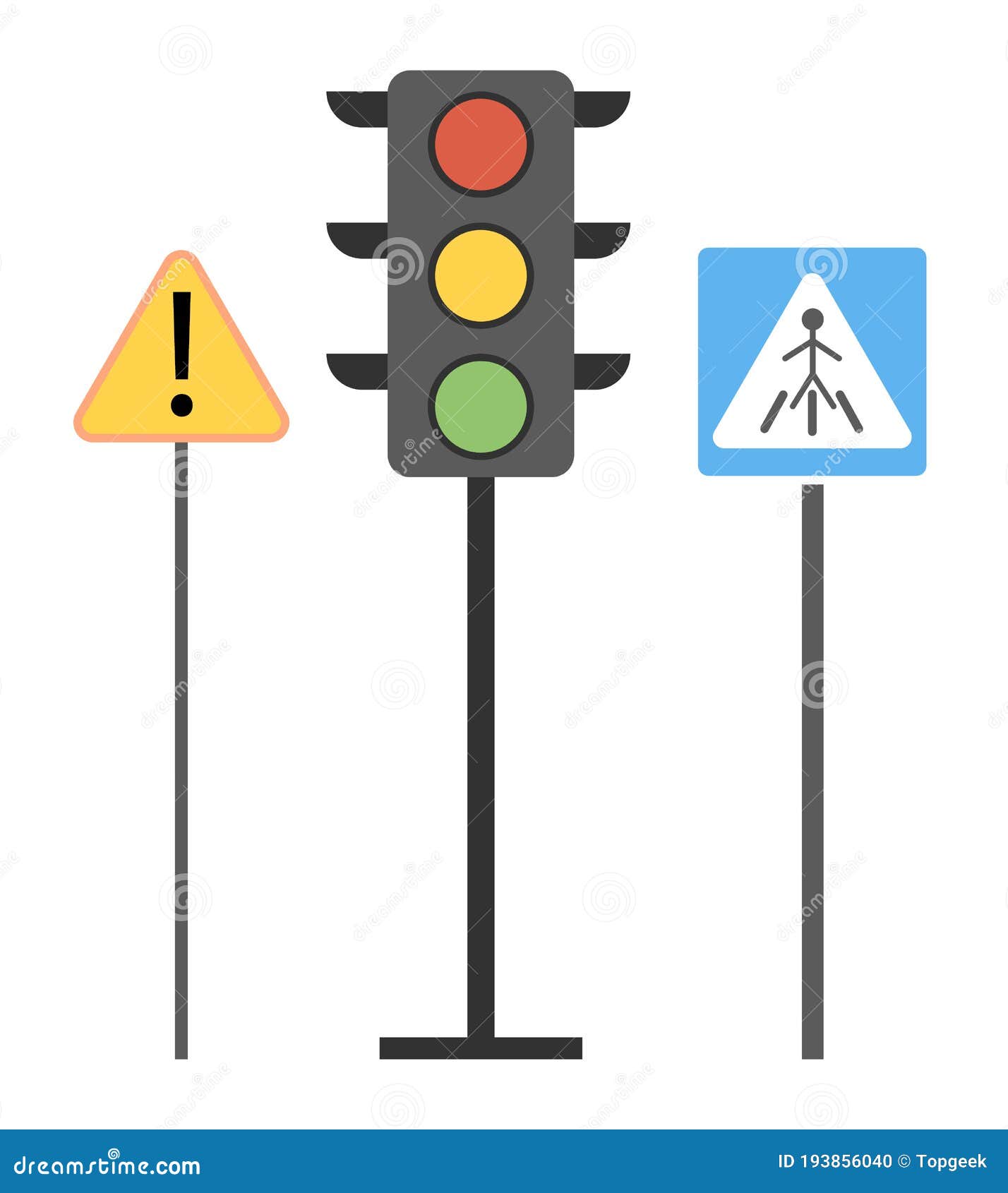 Rules Pedestrians Meaning Traffic Light Signals Stock Vector (Royalty Free)  1709787724