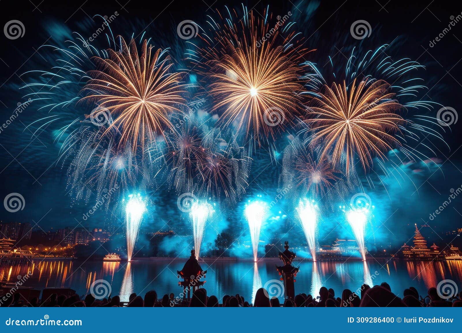 Symbols of the Holiday: Fantastic Fireworks in the Night Sky, Creating 