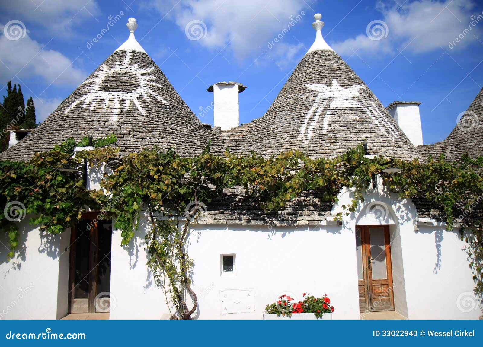 s at italian trulli in alberobello