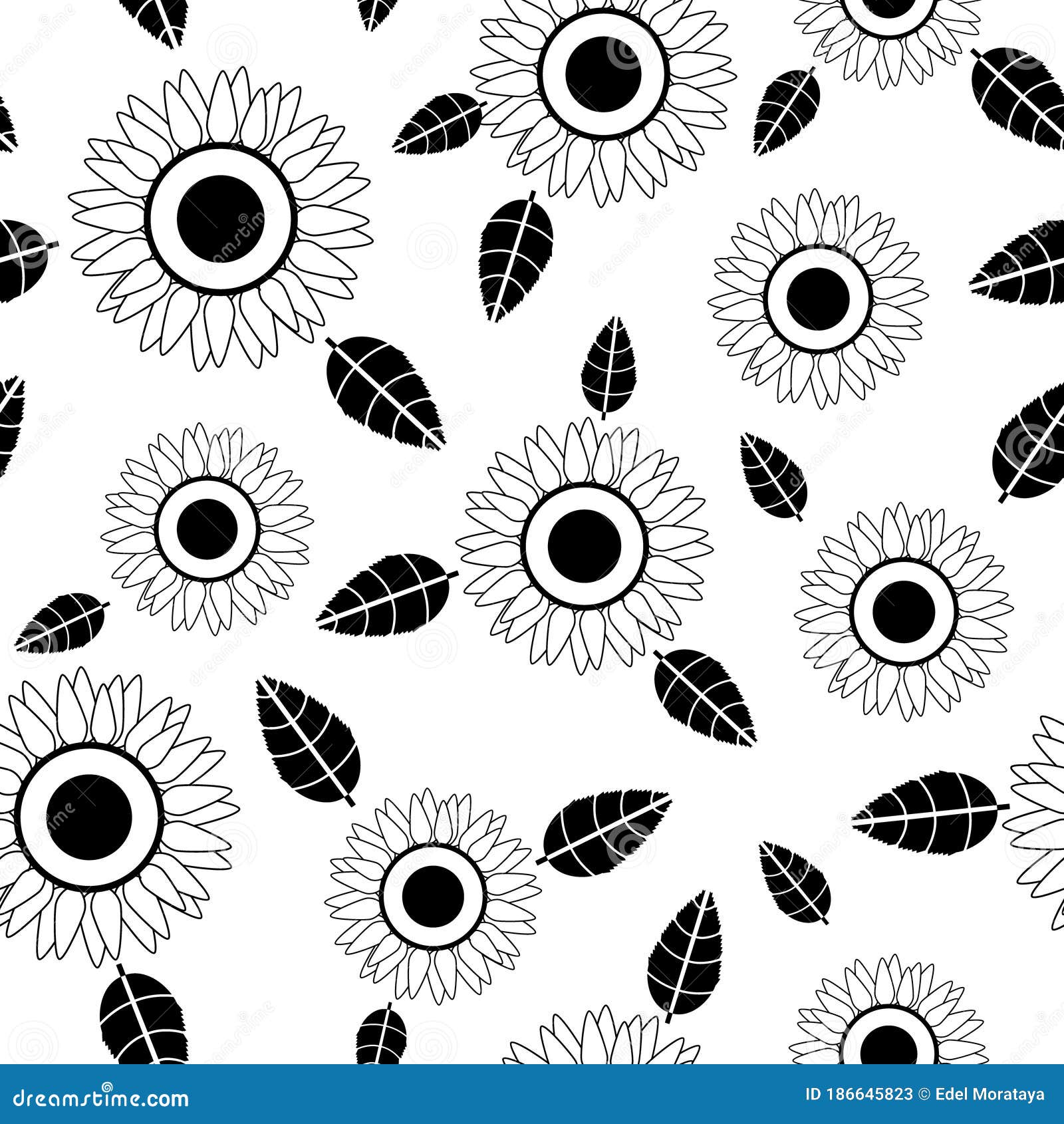 Free Free Sunflower Svg Free Black And White 369 SVG PNG EPS DXF File