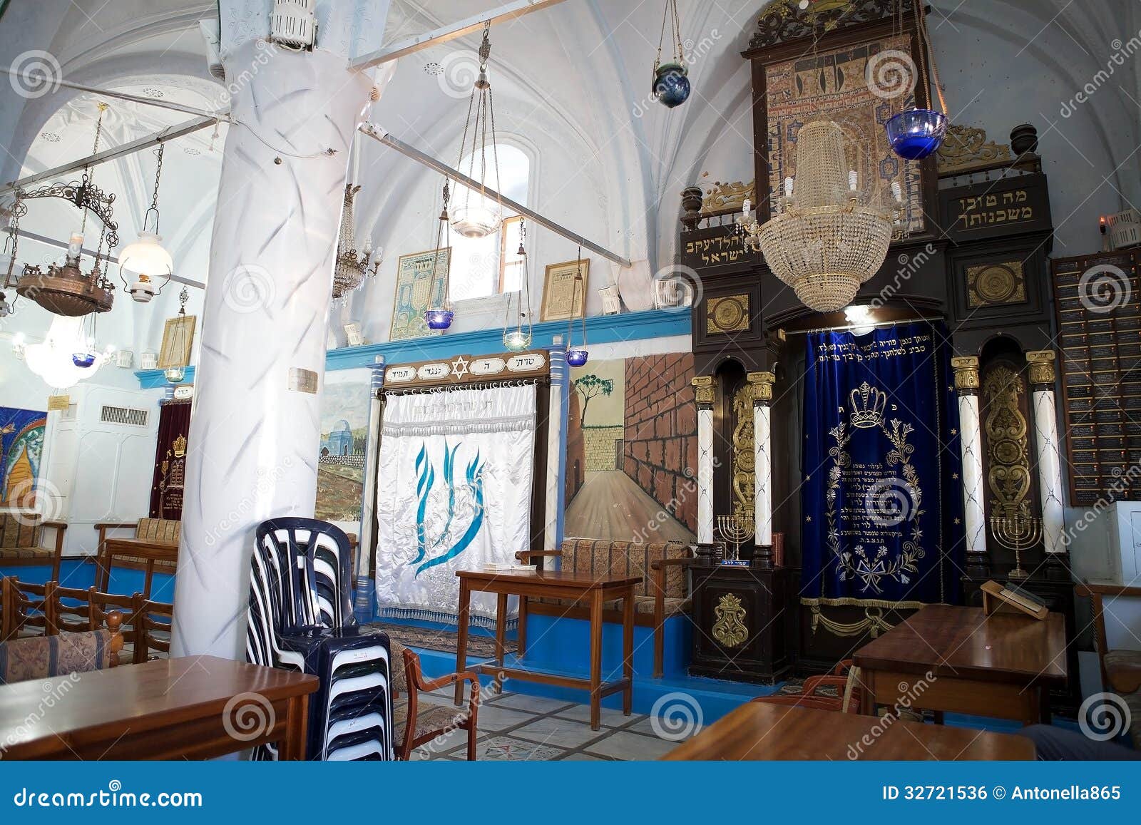 Synagogue photo éditorial. Image du israélien, culture 32721536