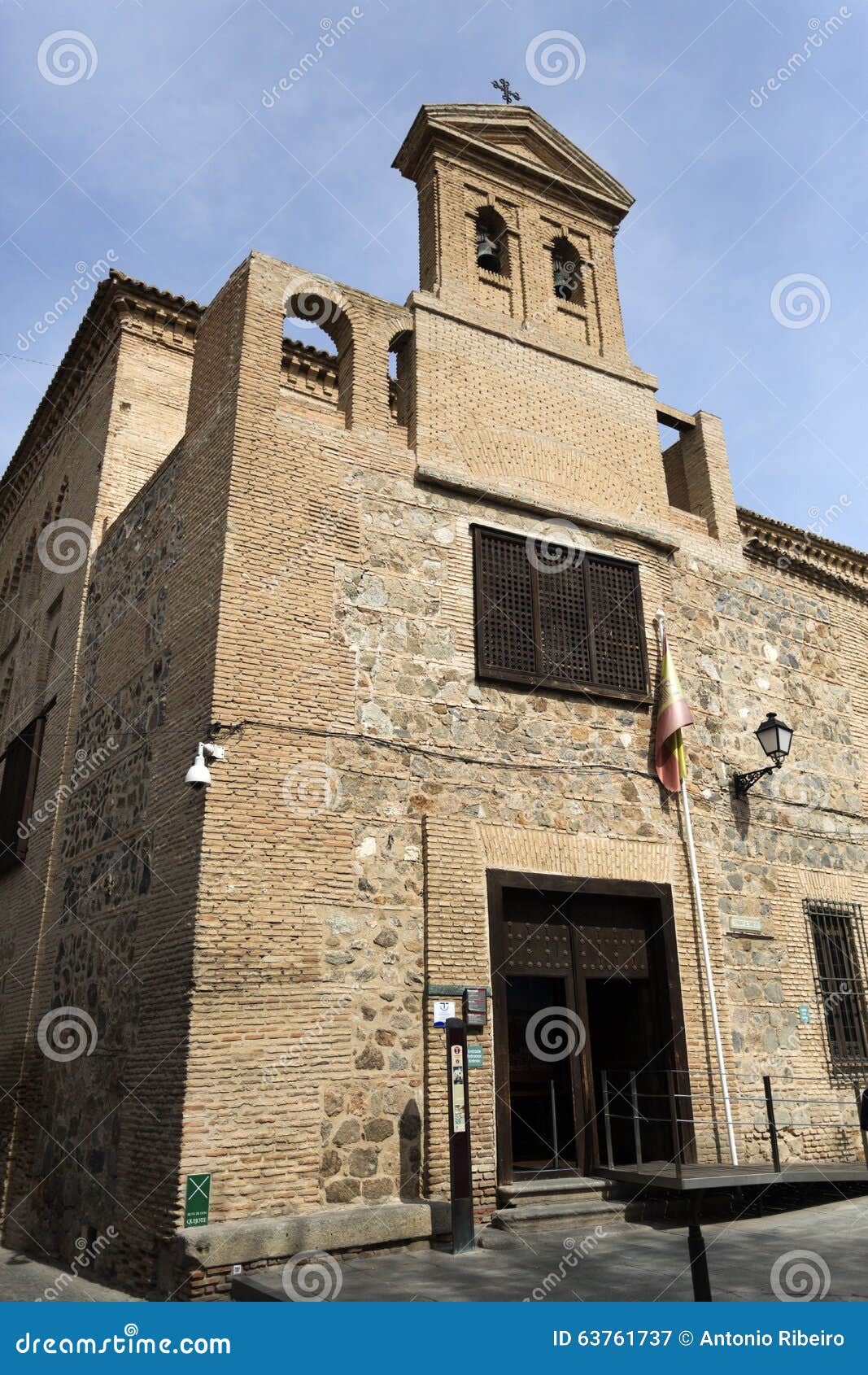 Synagogue of El Transito editorial photography. Image of historic
