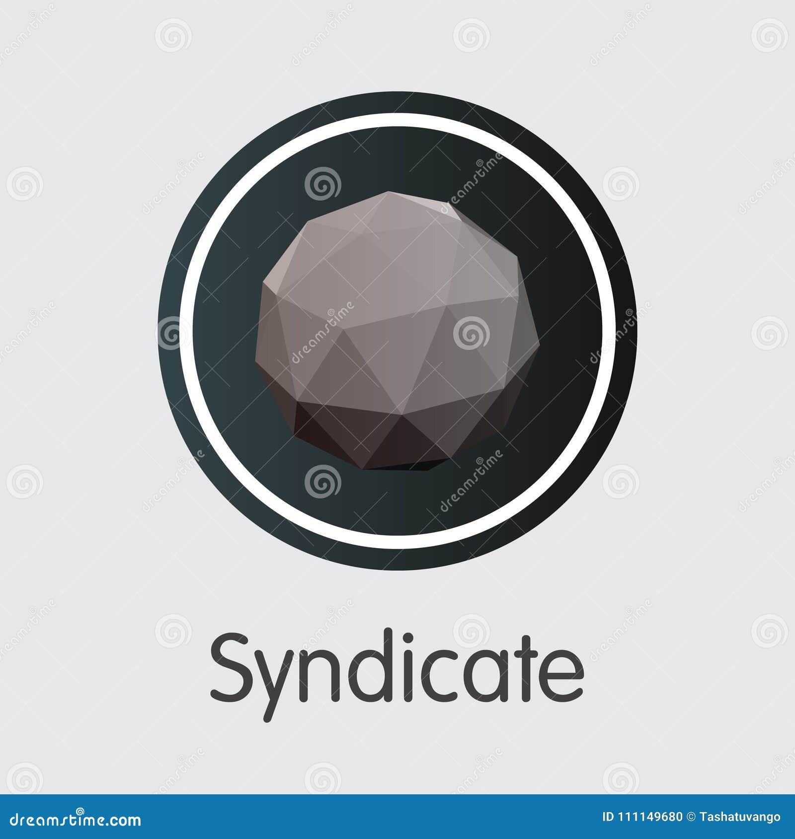 syndicate cryptographic currency -  graphic .
