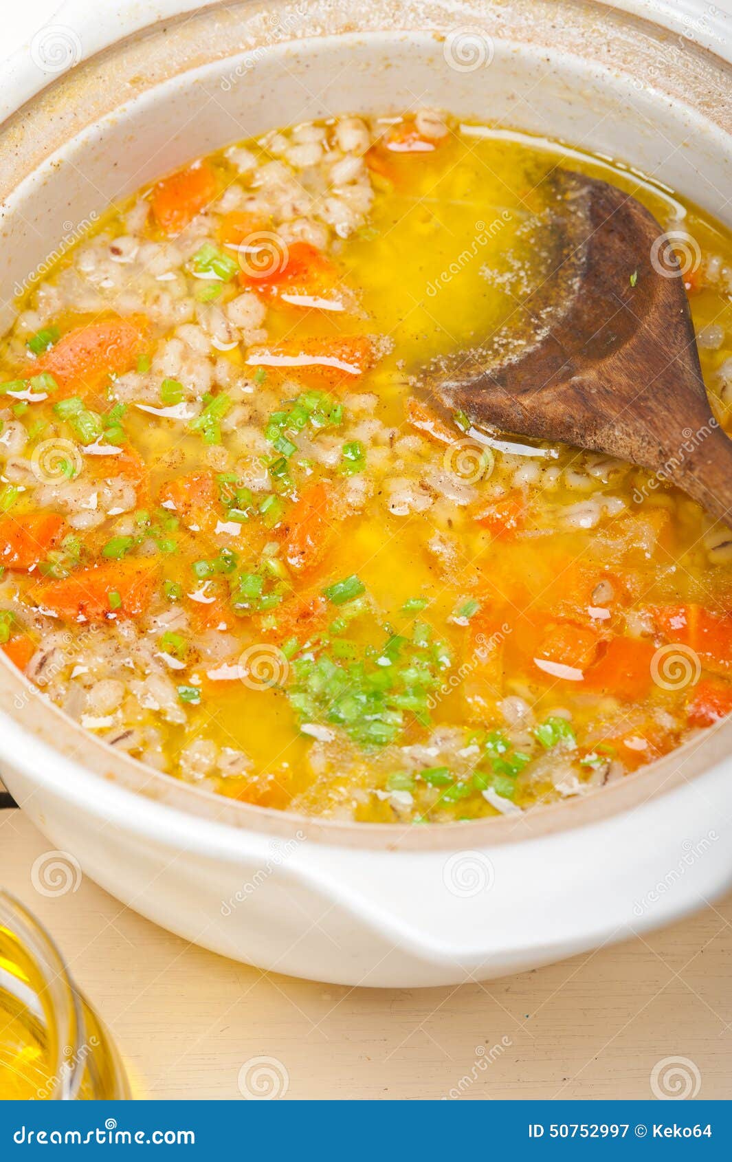 Syrian Barley Broth Soup Aleppo Style Stock Image - Image of appetizer ...
