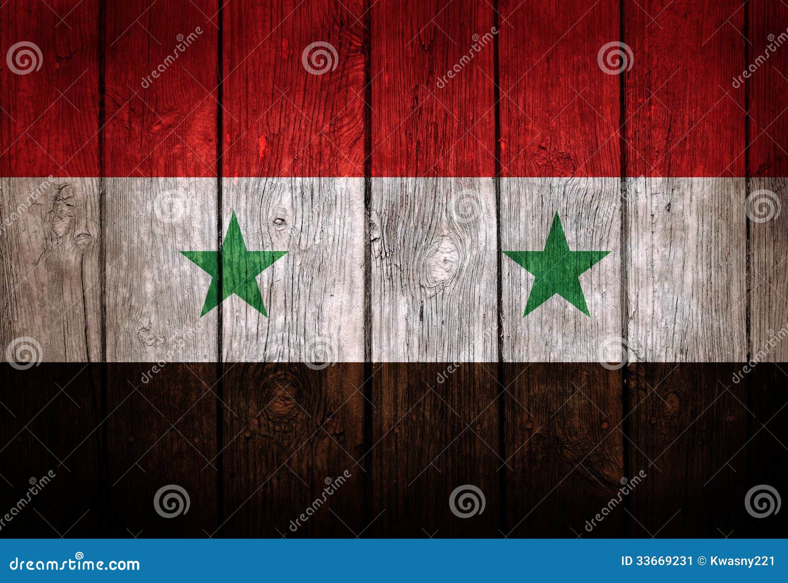 Syrien-Flagge stockbild. Bild von geschichte, muster - 33669231
