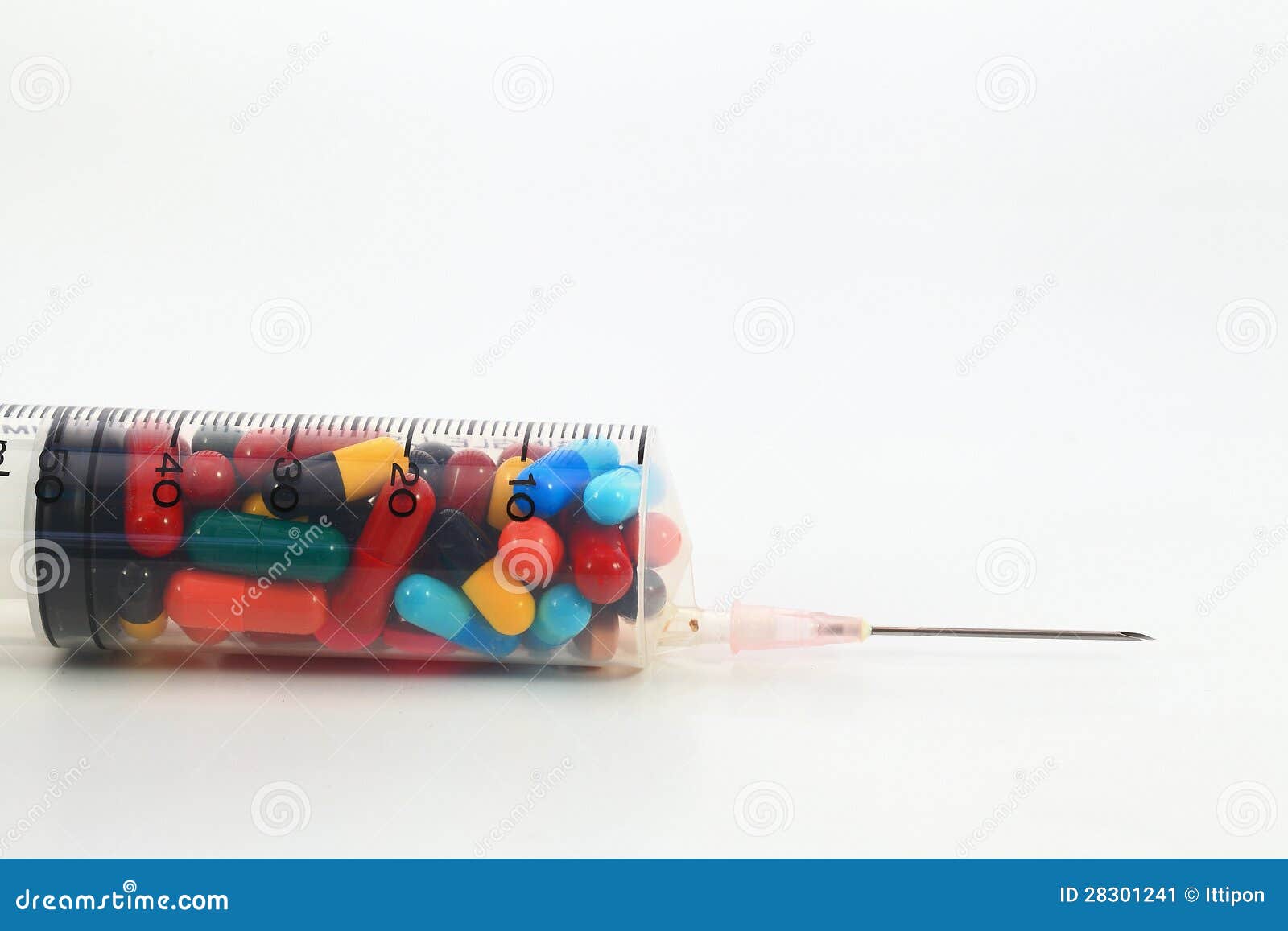Syringe and drug stock image. Image of pill, health, care 28301241