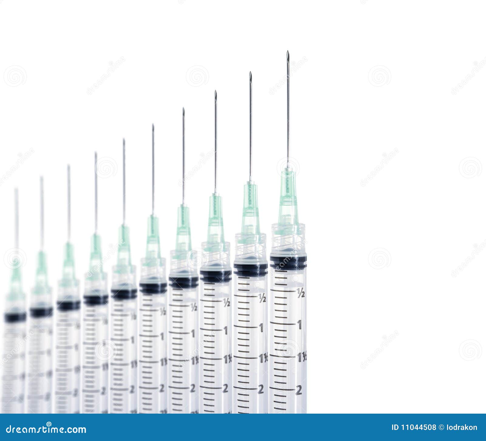 Syringes stock photo. Image of insulin, antidote, closeup 11044508