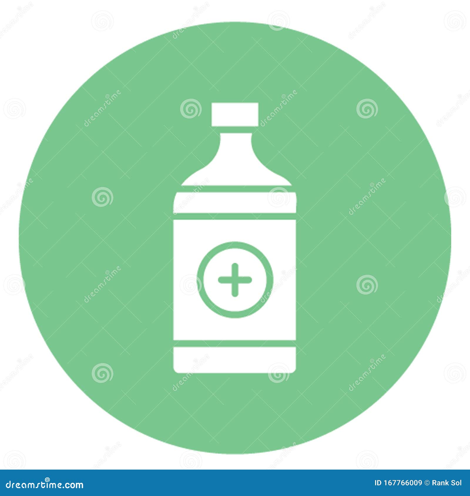 Syrup Bottle Isolated Vector Icon Which Can Be Easily Modified or Edit