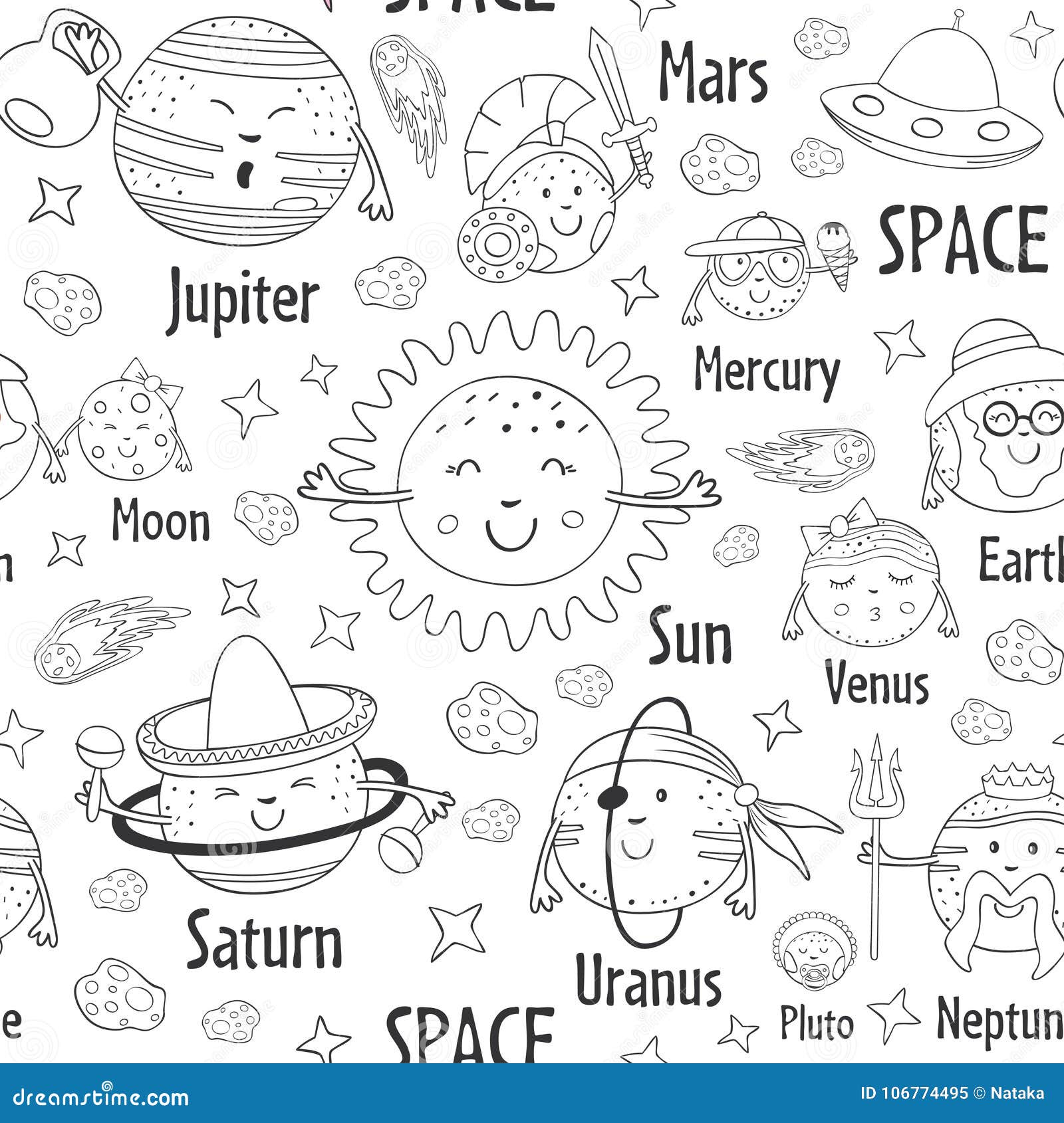 Systeme Solaire De Modele Sans Couture Et Noms Noirs Et Blancs Des Planetes Illustration De Vecteur Illustration Du Glace Asteroid Systeme Solaire De Modele Sans Couture Et Noms Noirs Et Blancs Des Planetes Illustration De Vecteur Illustration Du Glace Asteroid