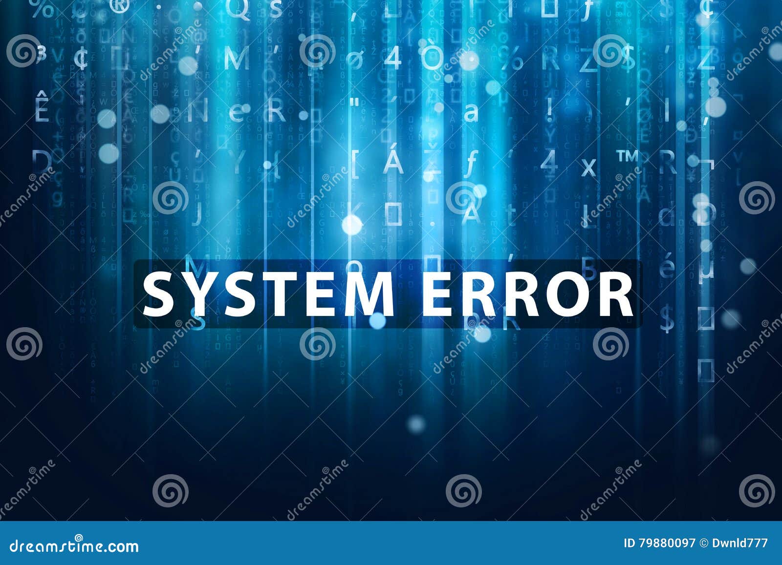 system error