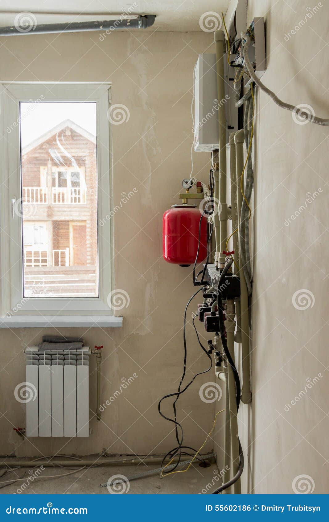 Systems of Water Supply, Electricity and Sewage of Residential B Stock