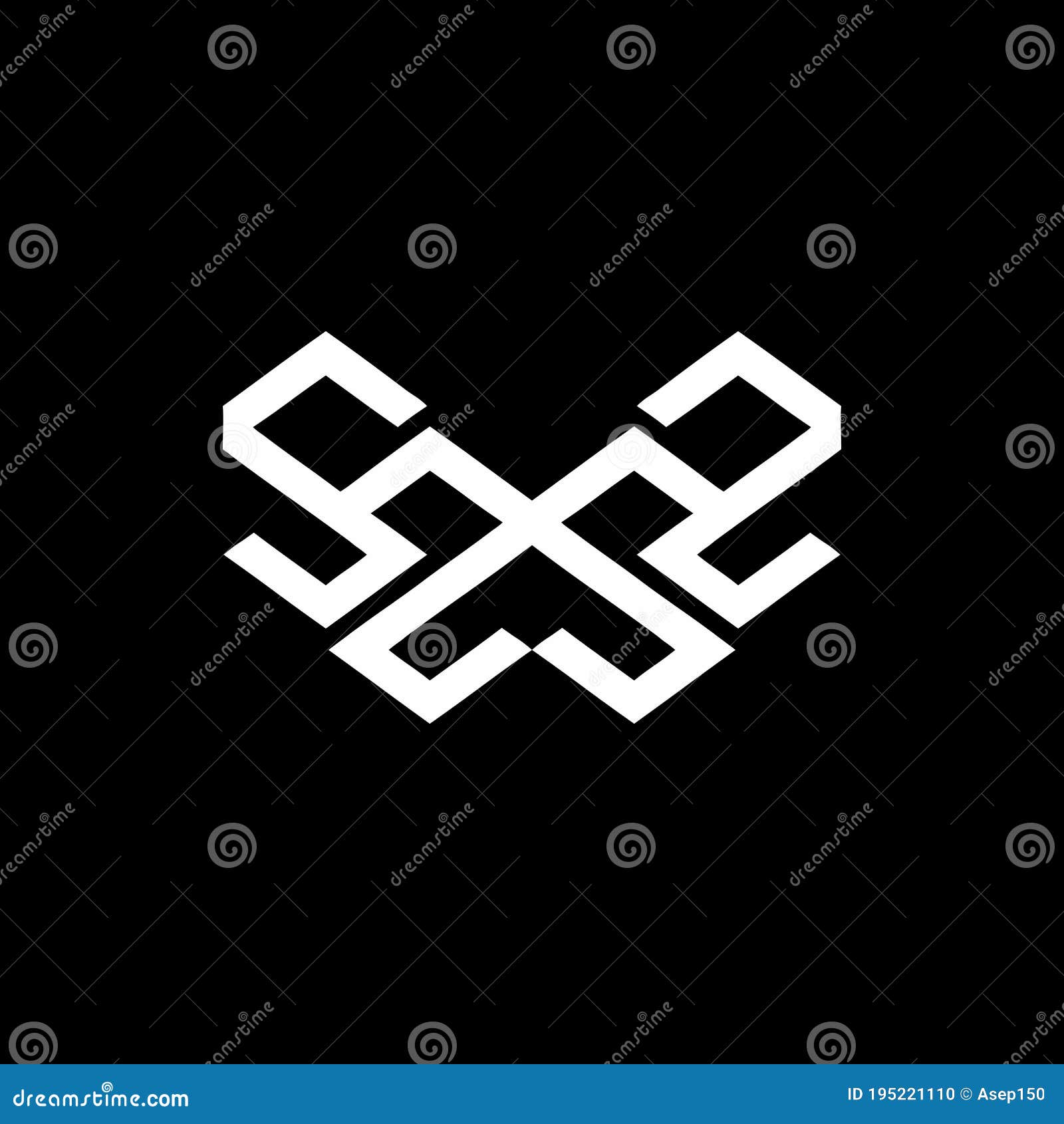 Sz, Ss, Zs, Zz, Swz, Smz, Sms, Zmz Initials Geometrical Logo and Vector ...