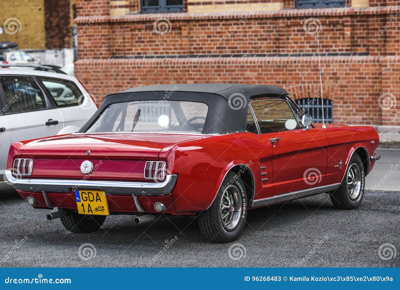 Szczecin, Poland, July 17, 2017: Ford Mustang 289, Rear View. Editorial ...