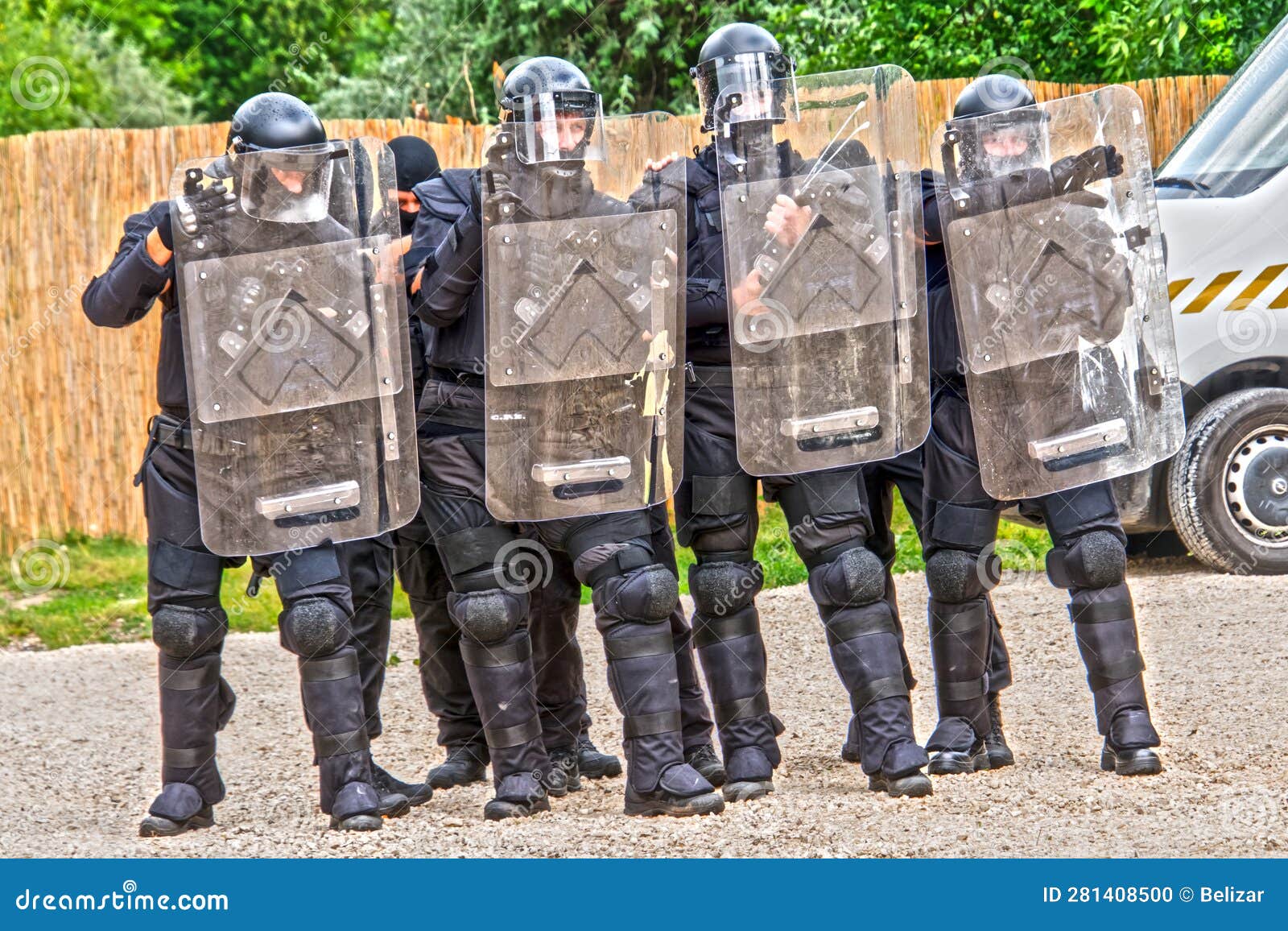 Show of the Hungarian Prison Service in a Zoo Editorial Image - Image ...
