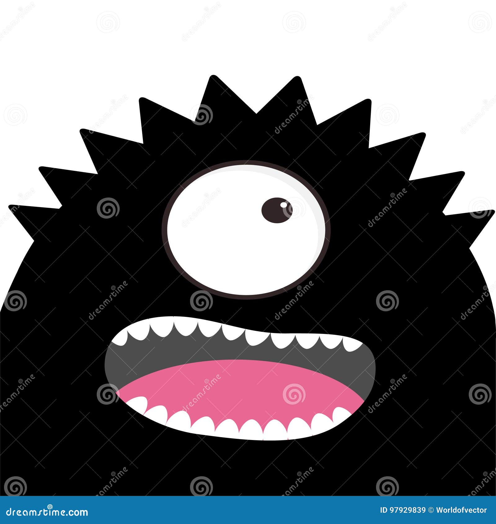 Tete De Monstre Avec Un Oeil Dents Langue Couleur Noire Personnage De Dessin Anime Mignon Drole Collection De Bebe Carte Heureu Illustration De Vecteur Illustration Du Conception Plat Tete De Monstre Avec Un Oeil Dents Langue Couleur Noire Personnage De Dessin Anime Mignon Drole Collection De Bebe Carte Heureu Illustration De Vecteur Illustration Du Conception Plat