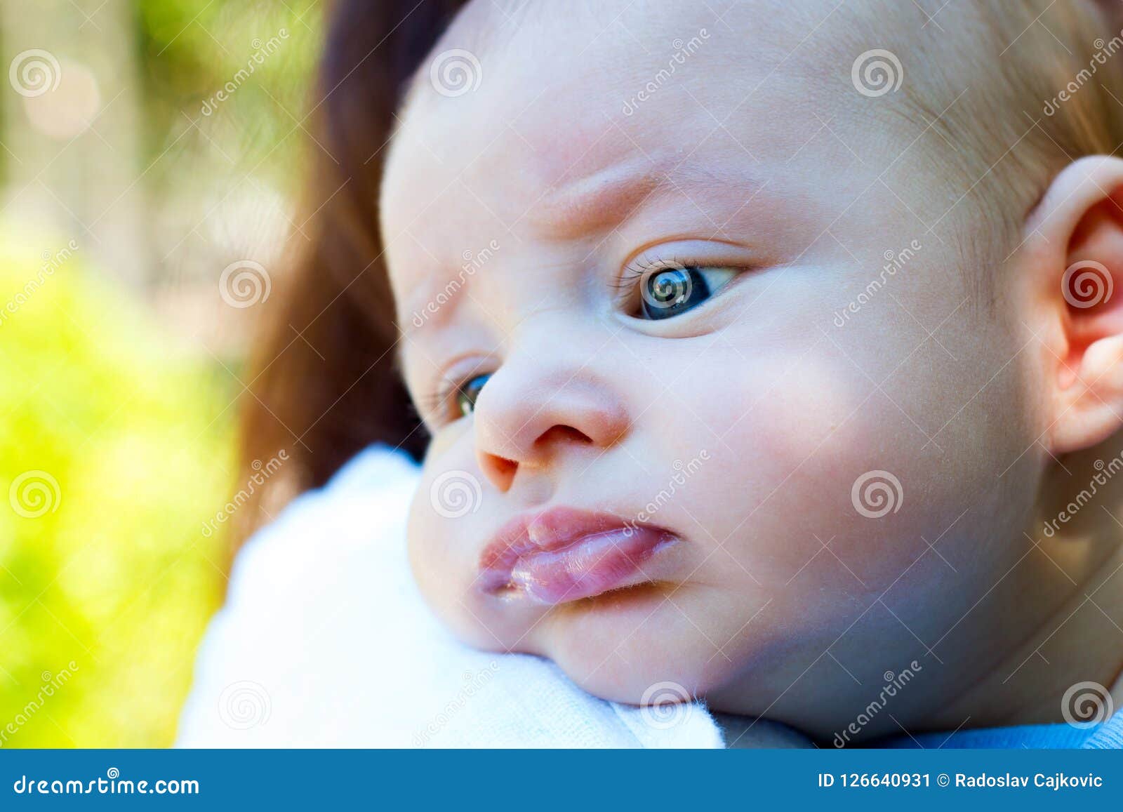 Tete De Repos De Petit Bebe Mignon Sur L Epaule De Mere Visage De Bel Enfant Avec Les Yeux Verts Bleus Fin Vers Le Haut De Port Image Stock Image Du Bleu Tete De Repos De Petit Bebe Mignon Sur L Epaule De Mere Visage De Bel Enfant Avec Les Yeux Verts Bleus Fin Vers Le Haut De Port Image Stock Image Du Bleu