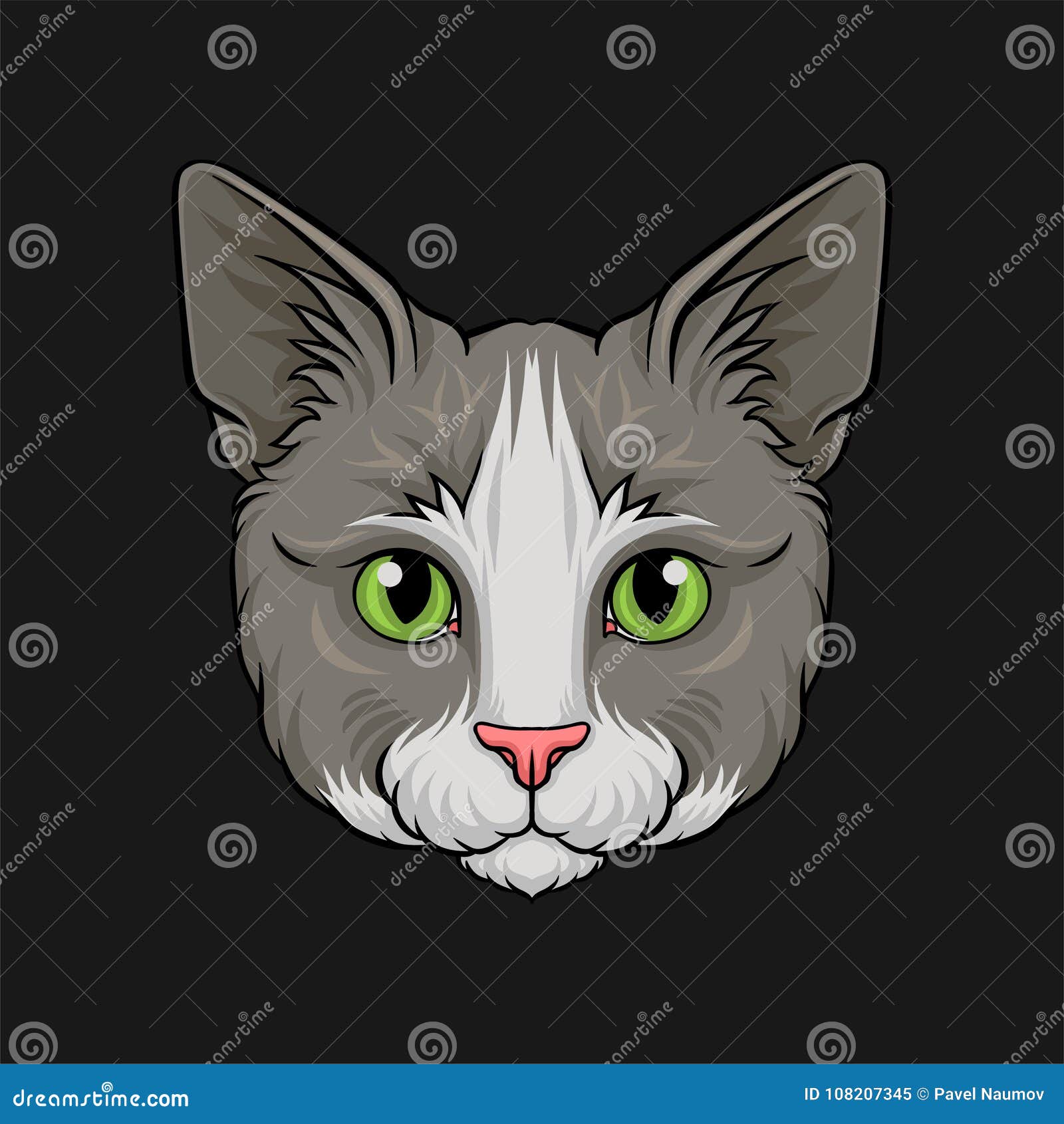 Tete Du Chat Gris Visage D Illustration Tiree Par La Main De Vecteur D Animal De Compagnie Illustration De Vecteur Illustration Du Lapin Main Tete Du Chat Gris Visage D Illustration Tiree Par La Main De Vecteur D Animal De Compagnie Illustration De Vecteur Illustration Du Lapin Main