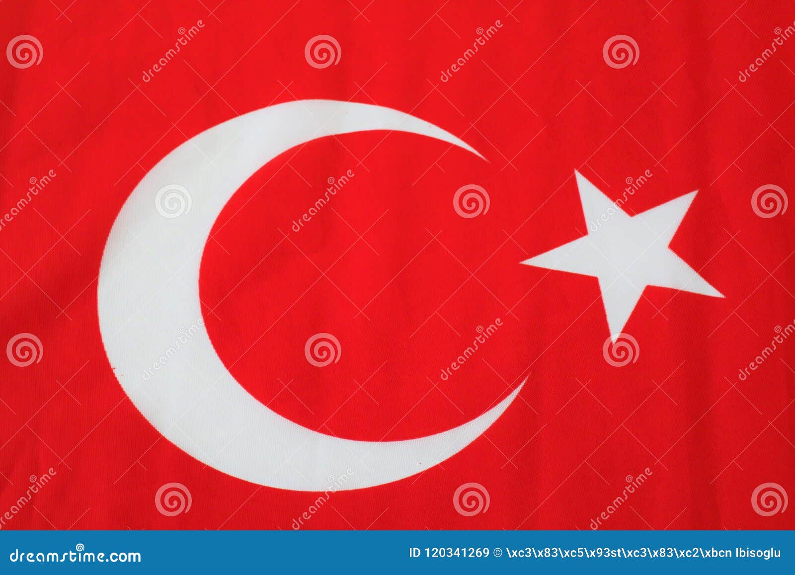 Turkische Flagge Turkische Rote Fahne Mit Weissem Stern Und Mond Staatsflagge Von Der Turkei Stockbild Bild Von Stern Land 120341269