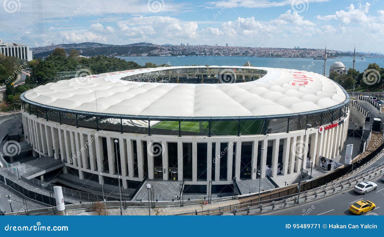 Turkische Fussballverein Besiktas S Neue Stadion Vodafone Arena Redaktionelles Foto Bild Von Spieler Truthahn 95489771