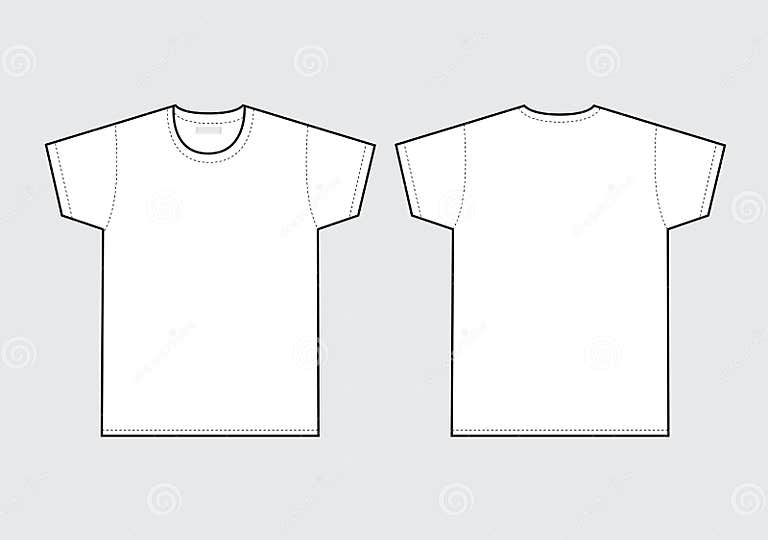 T-Shirt stock vector. Illustration of tshirt, material - 5238524