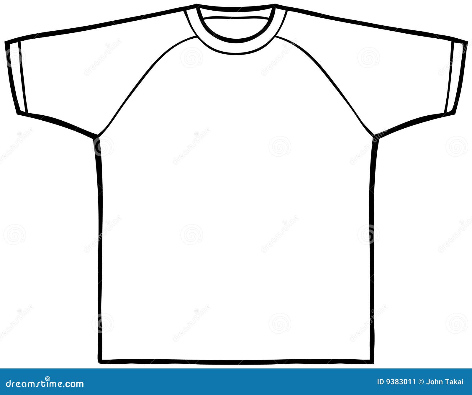 Top T Shirt stock vector Image of body adult element outline