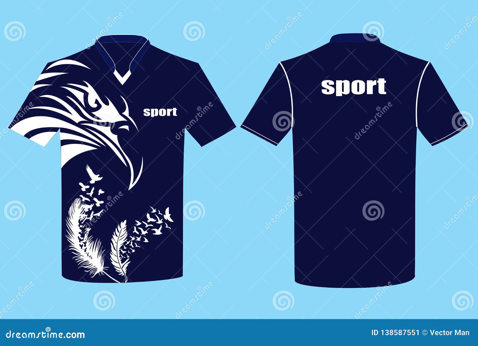 Download Editable T Shirt Design Template 01 Vector Stock Vector Illustration Of Print Adjust 138587551