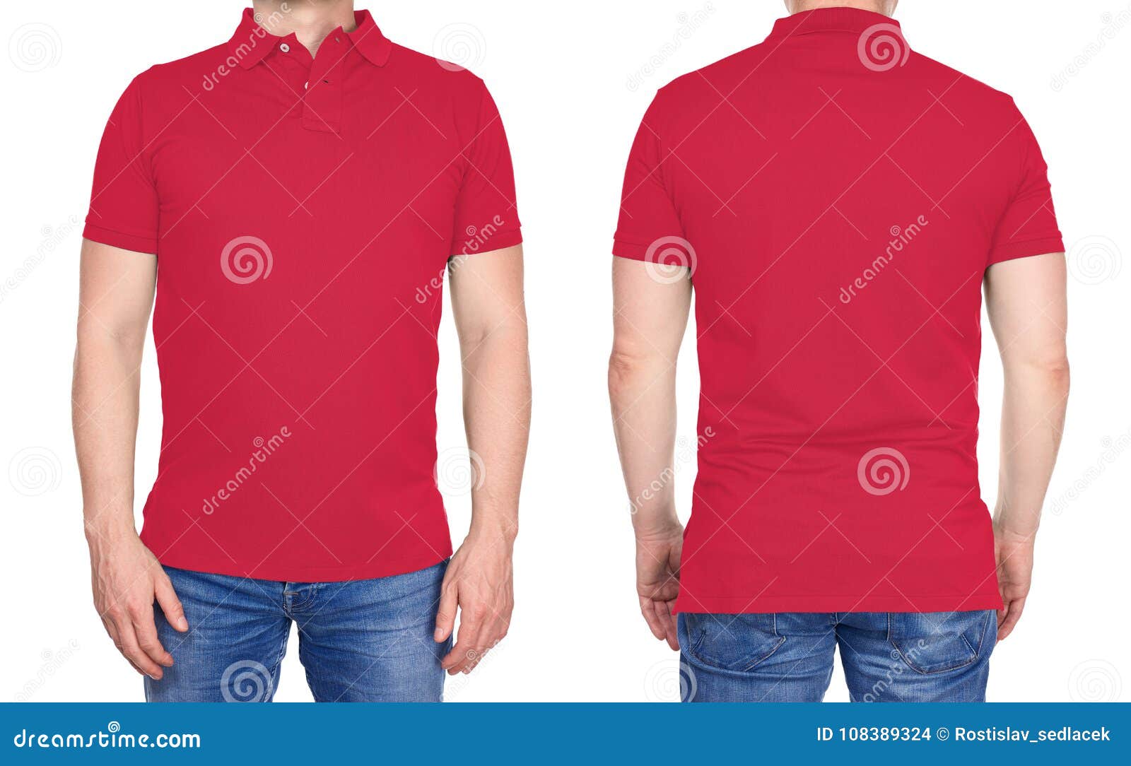 light red t shirt