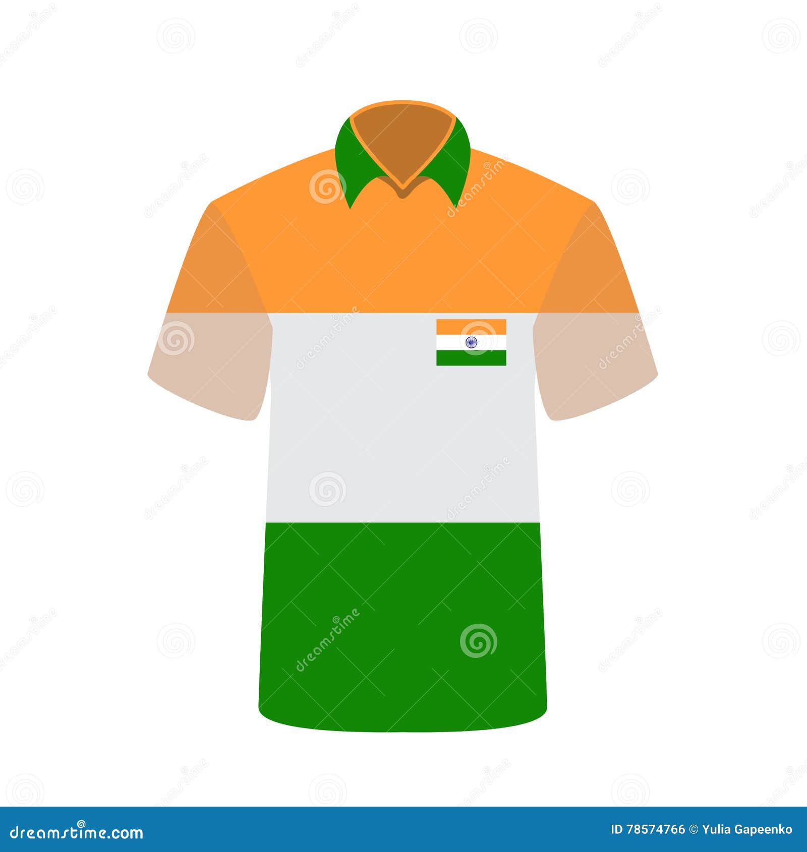 free indian flag t shirt