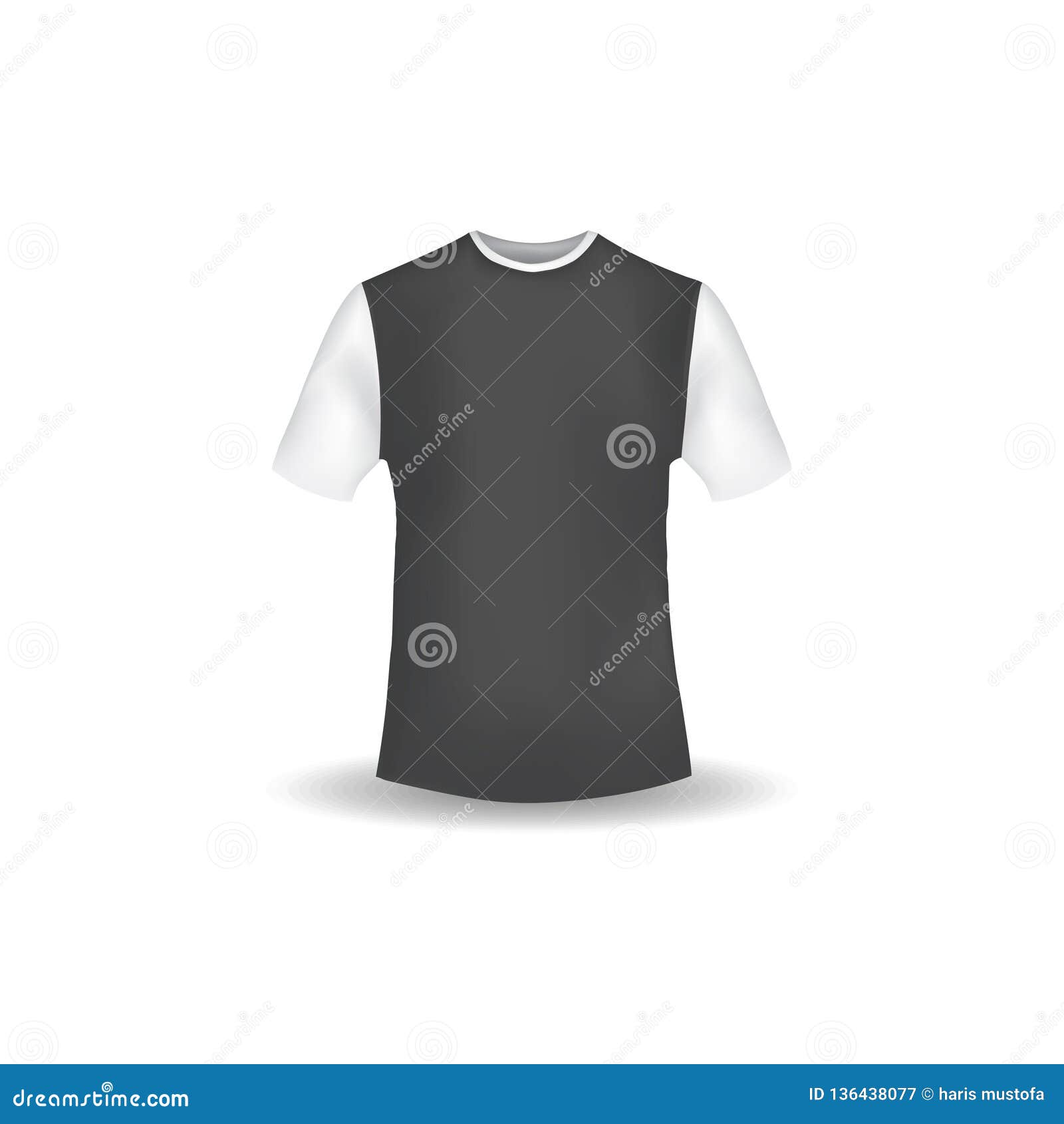 Download T Shirt Mockup Design Template Vector Stock Vector ...