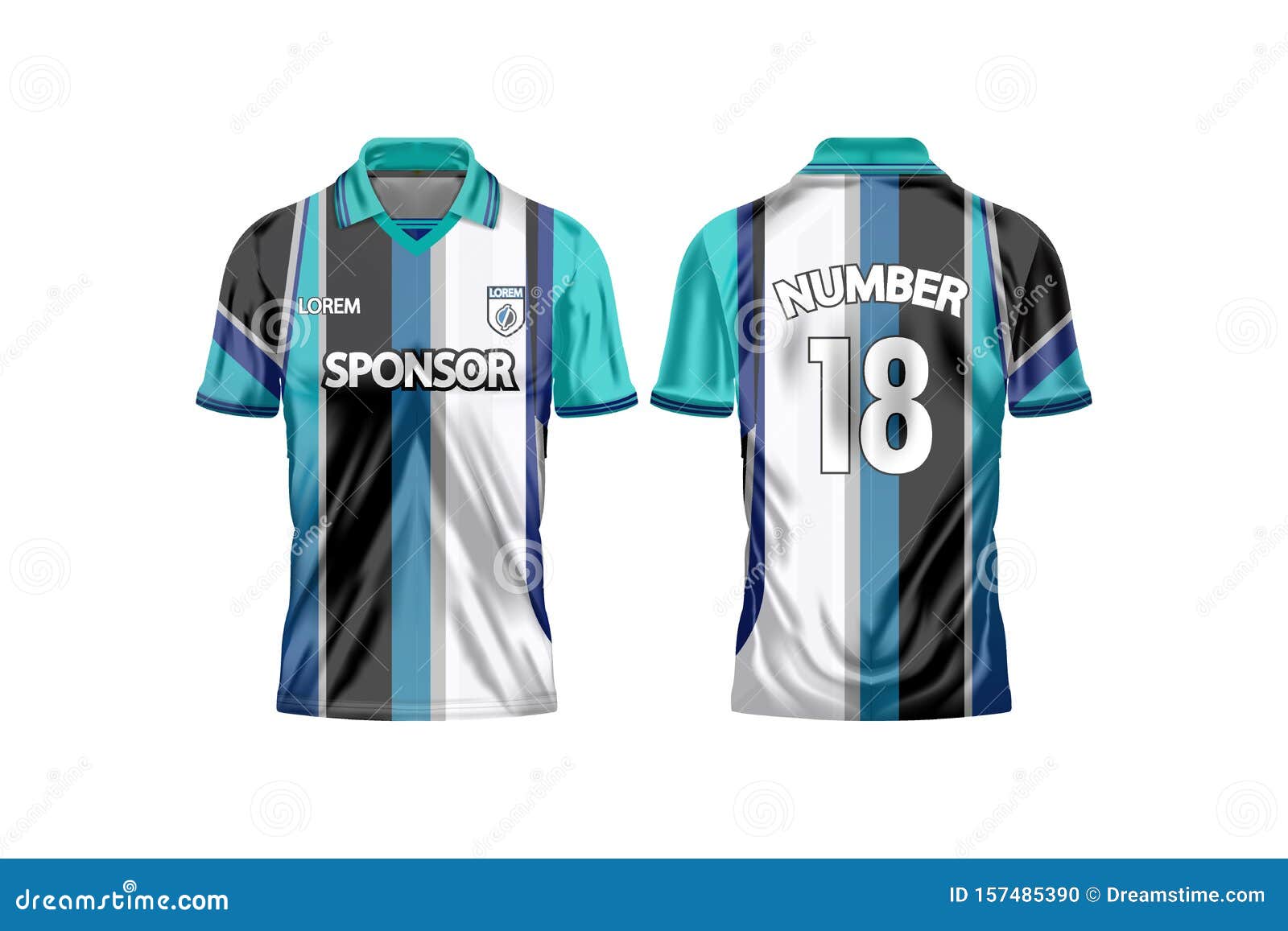 beautiful football jersey design