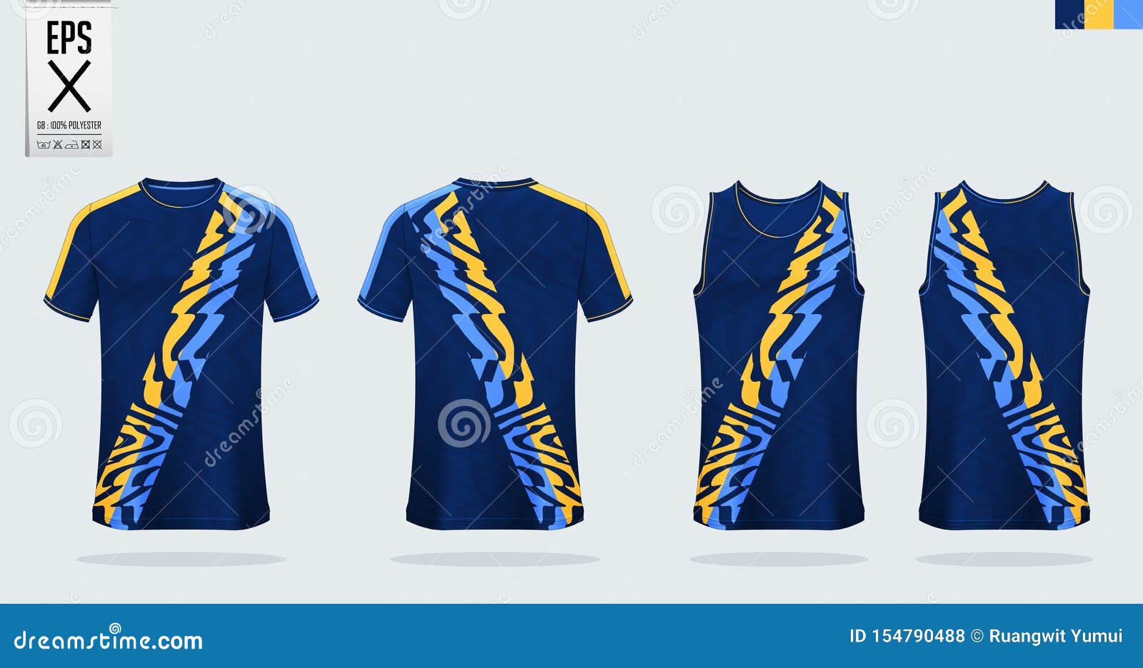 Download T-shirt Sport Mockup Template Design For Soccer Jersey ...