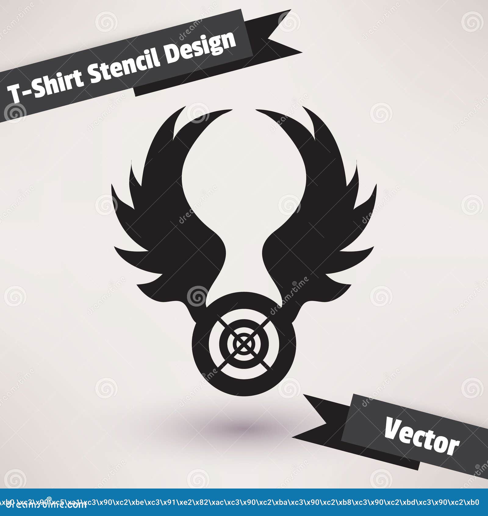 Stencil Design Cartoon Vector 18532465