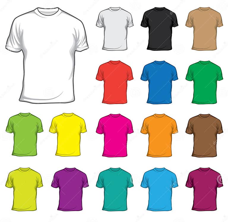 T-shirts stock vector. Illustration of black, tshirt - 30607897