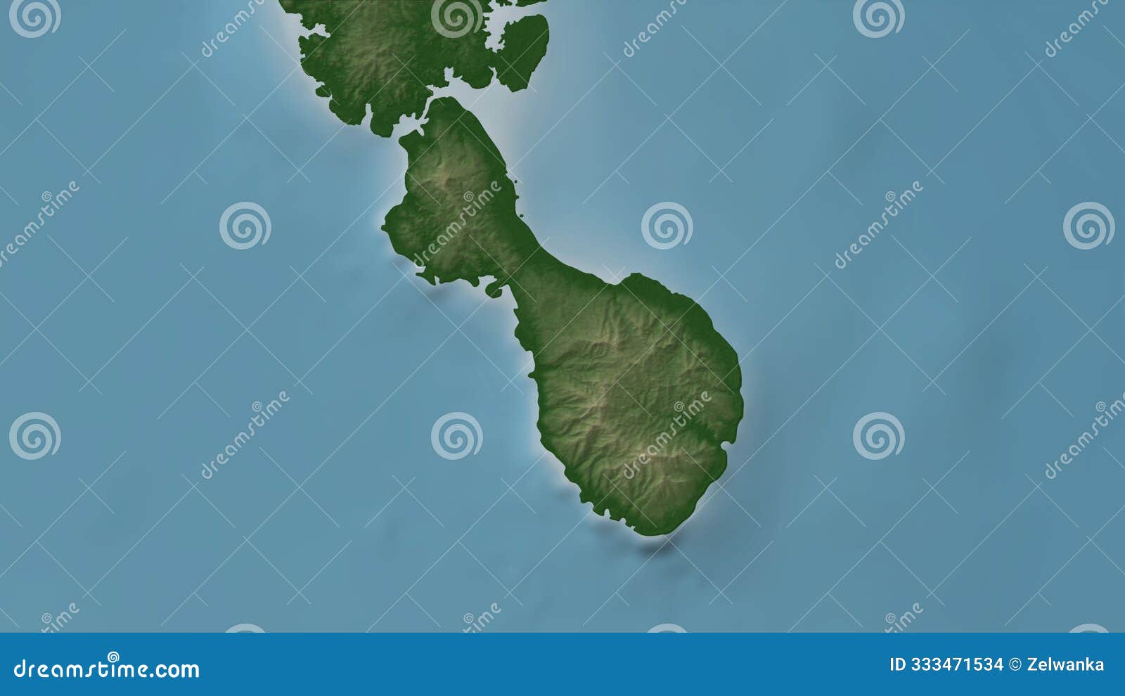 tabar island. papua new guinea. physical