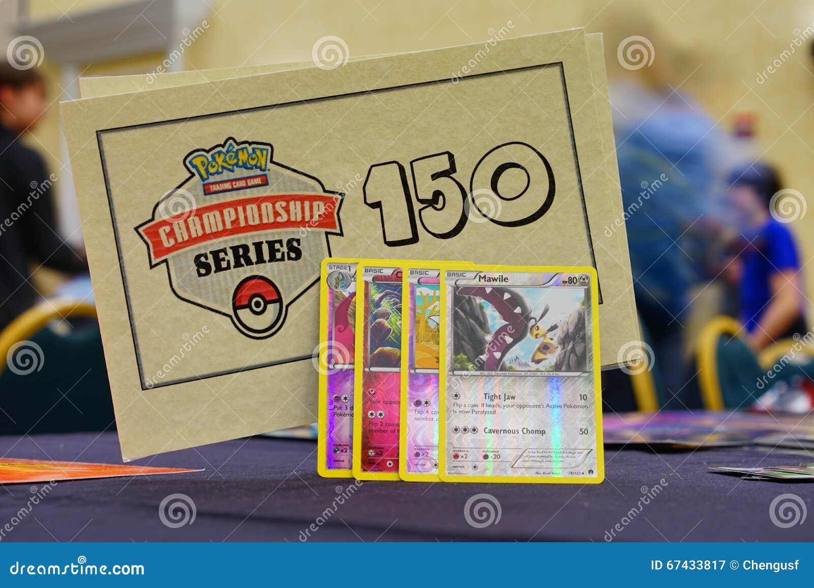 Tabela Do Competiam De Pokemon Fotografia Editorial - Imagem de