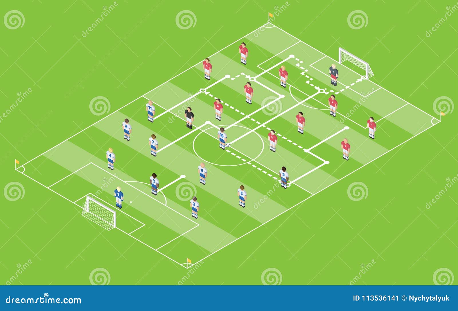 Tabela tática de futebol americano