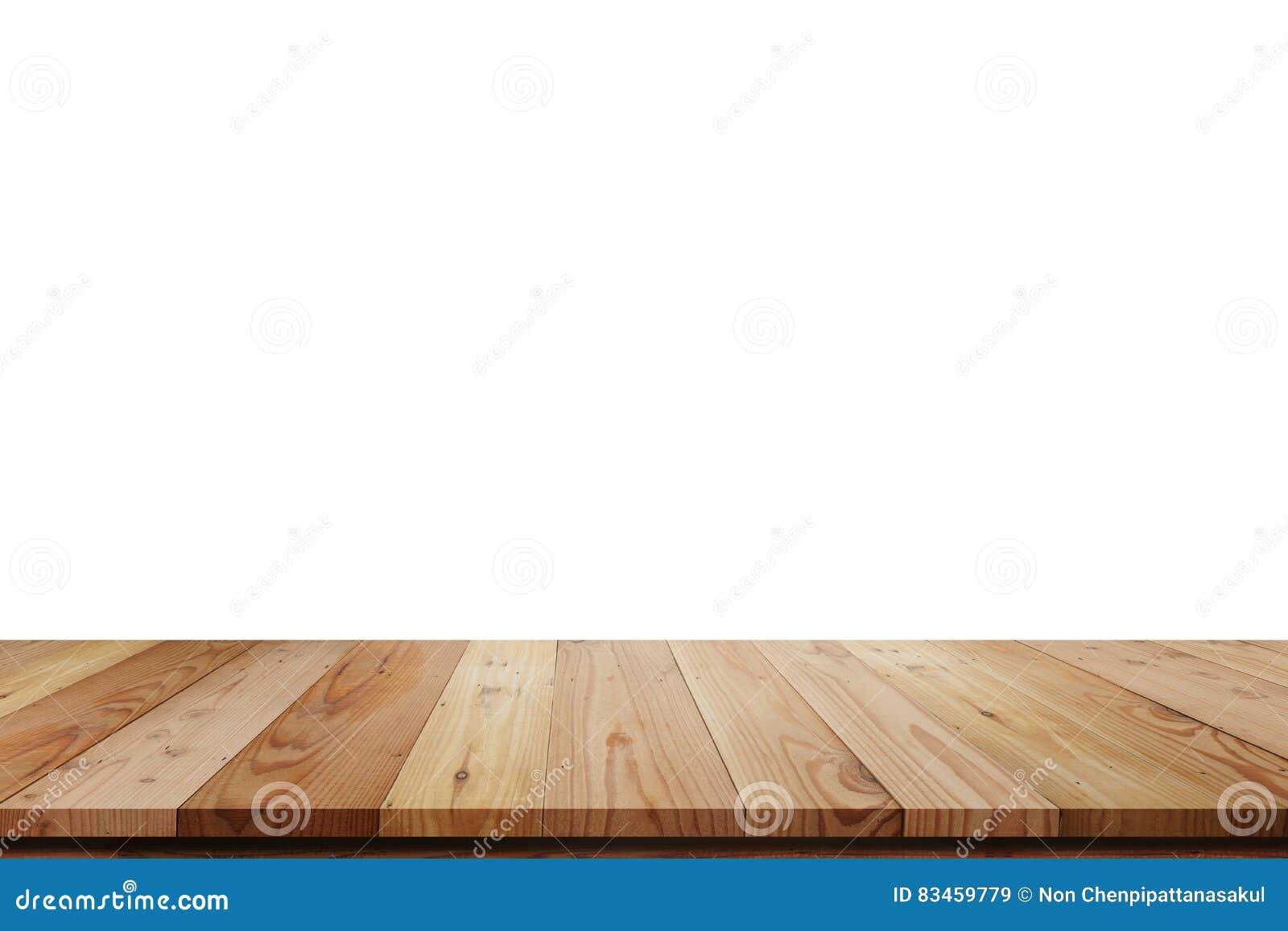 Tabla De Madera Del Estante Aislada Imagen de archivo Imagen de