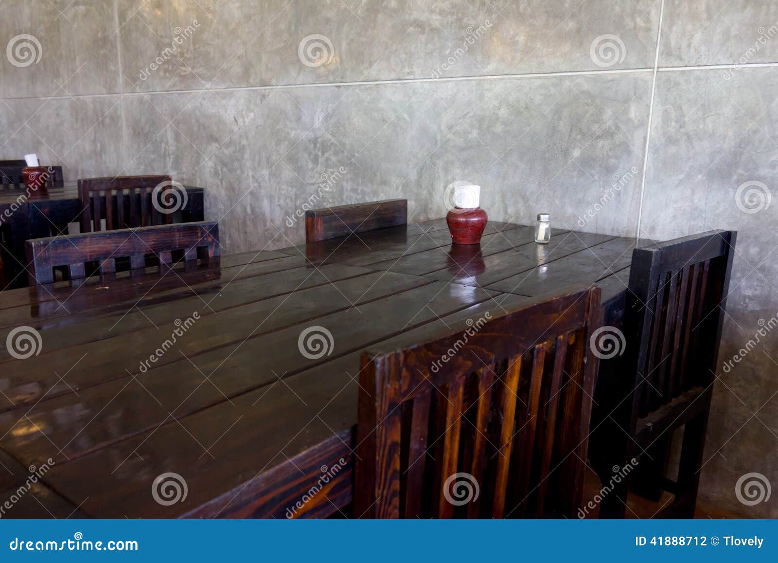 Table and Chair Design Restaurant Stock Photo Image of luxury, copy