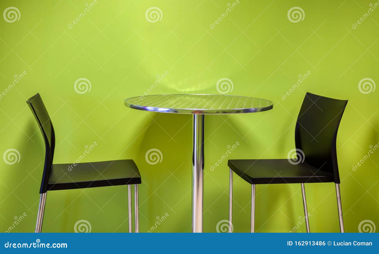 Table and chairs stock photo. Image of landscape, background 162913486