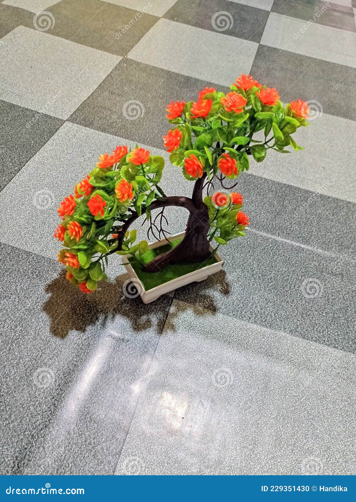 Table Flowers in the Living Room Stock Photo Image of living, room