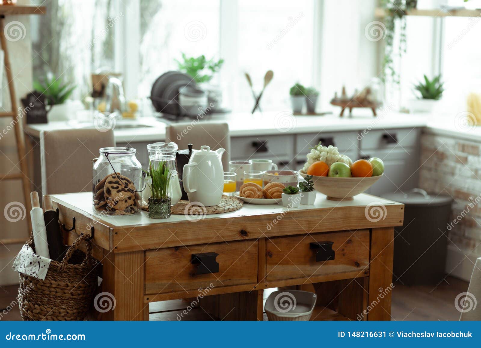 stylish kitchen table
