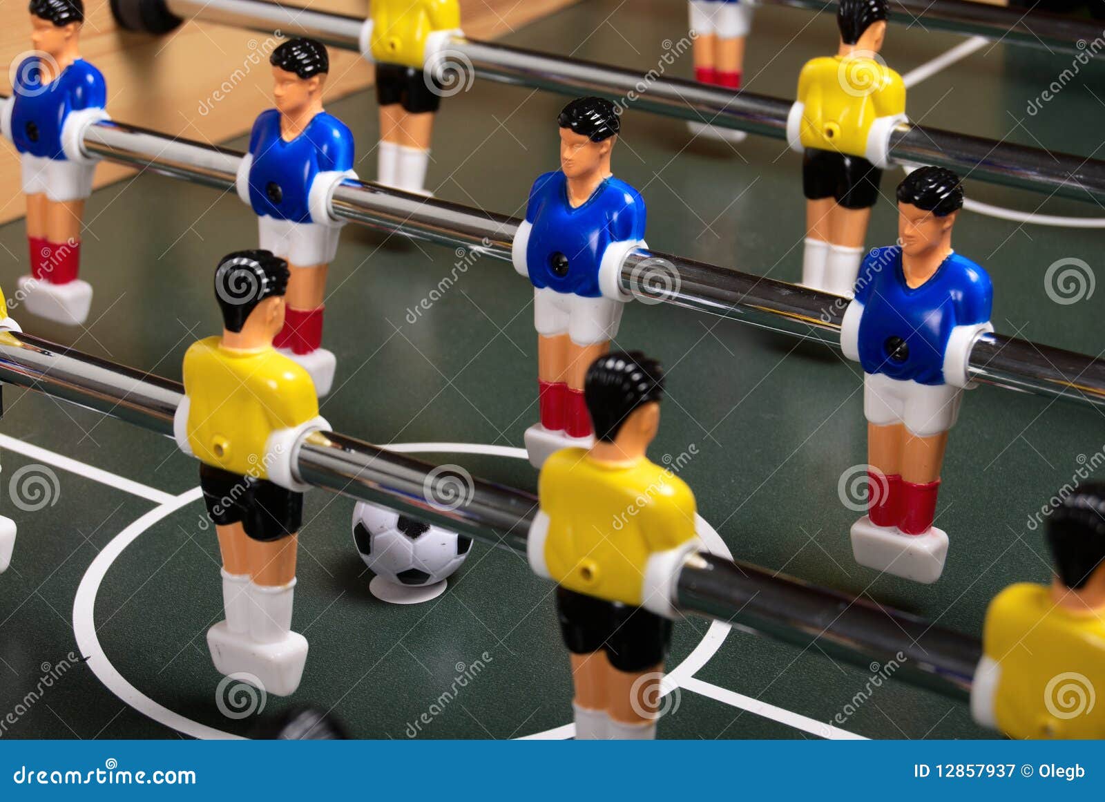 Table foosball game stock image. Image of table, competition 12857937