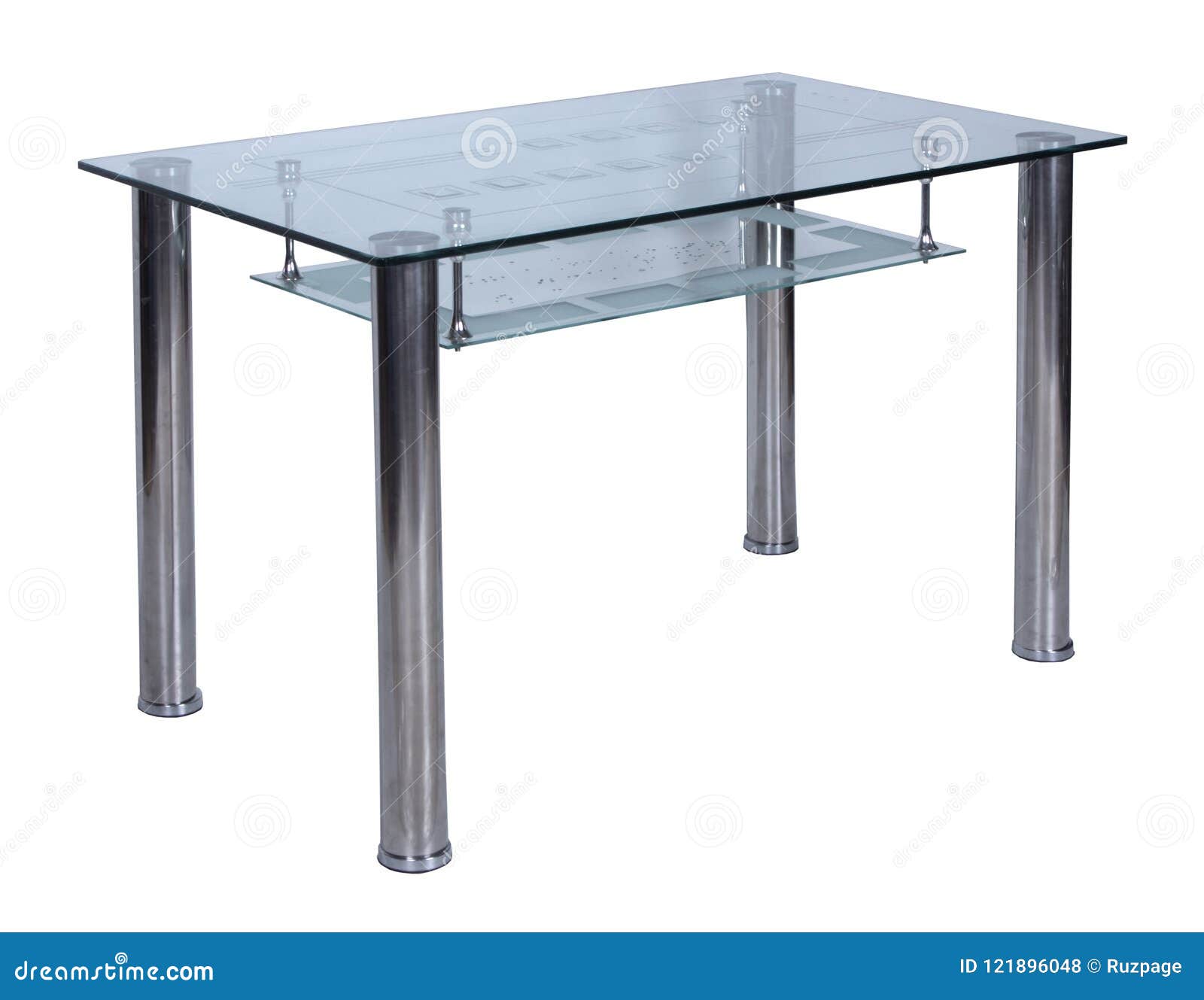 Table with a Glass Tabletop Stock Photo Image of luxury, object