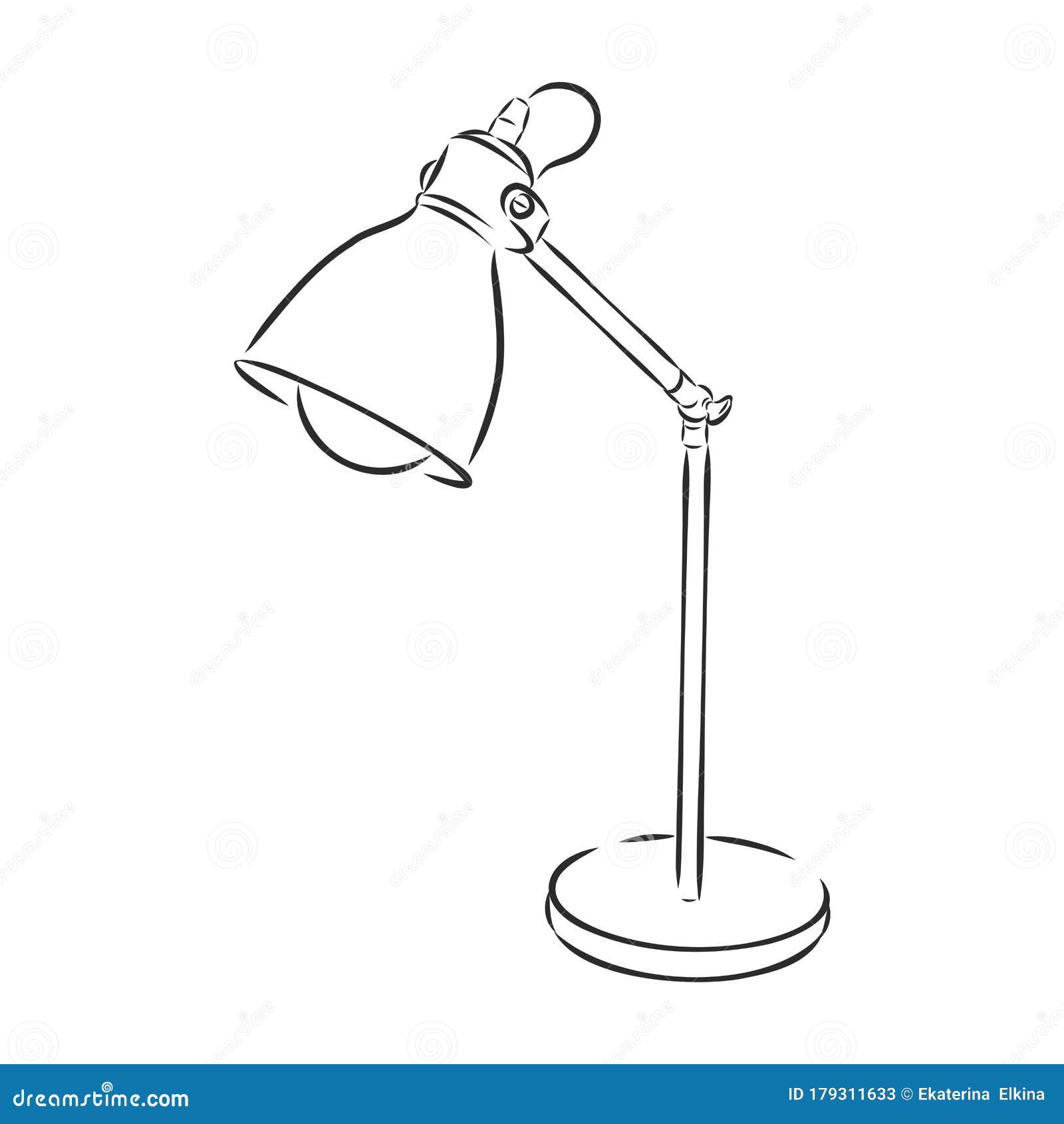 How to Draw a Lamp Step by Step with Free Lamp Printable - CraftyThinking