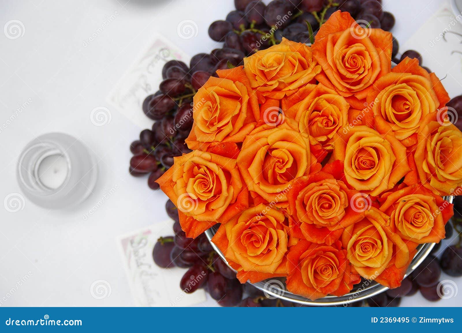 Table roses stock image. Image of formal, religion, expensive 2369495