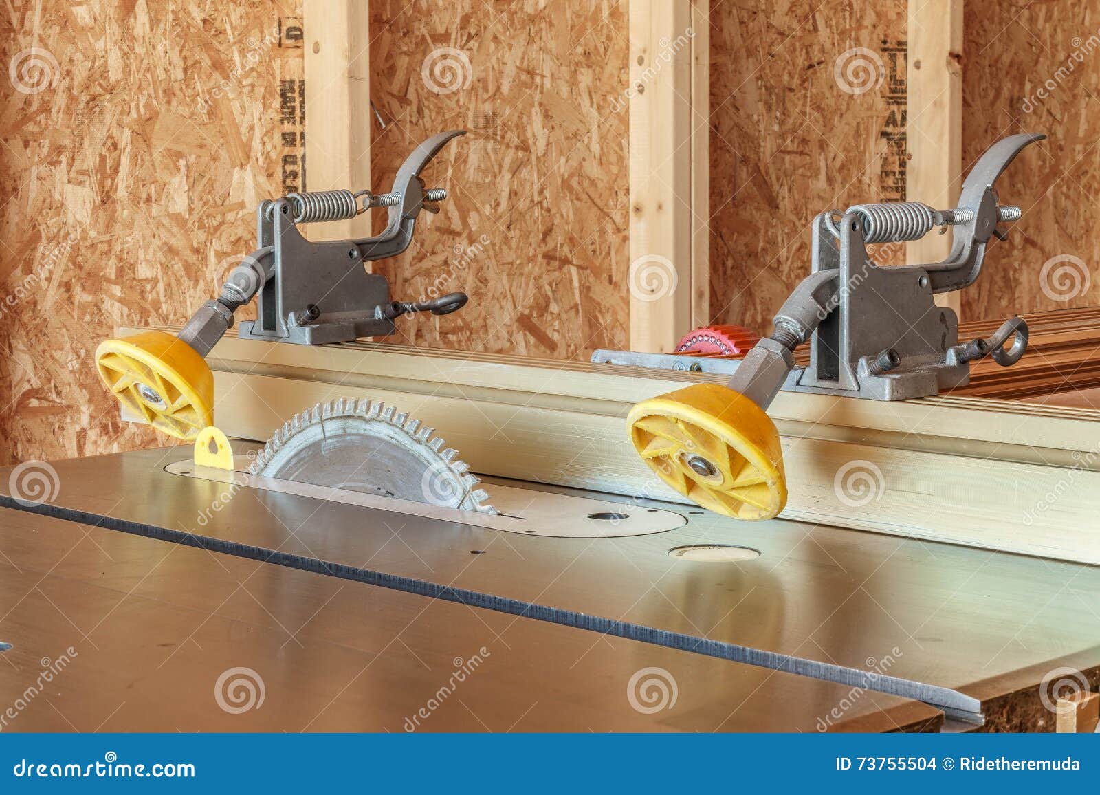 Table Saw stock photo. Image of tool, closeup, wood, equipment 73755504