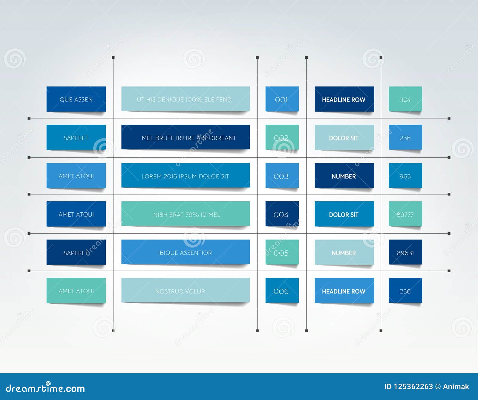 table schedule tab planner infographic design template planner layout templates