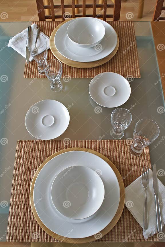 Table setting stock image. Image of design, breakfast - 1458177