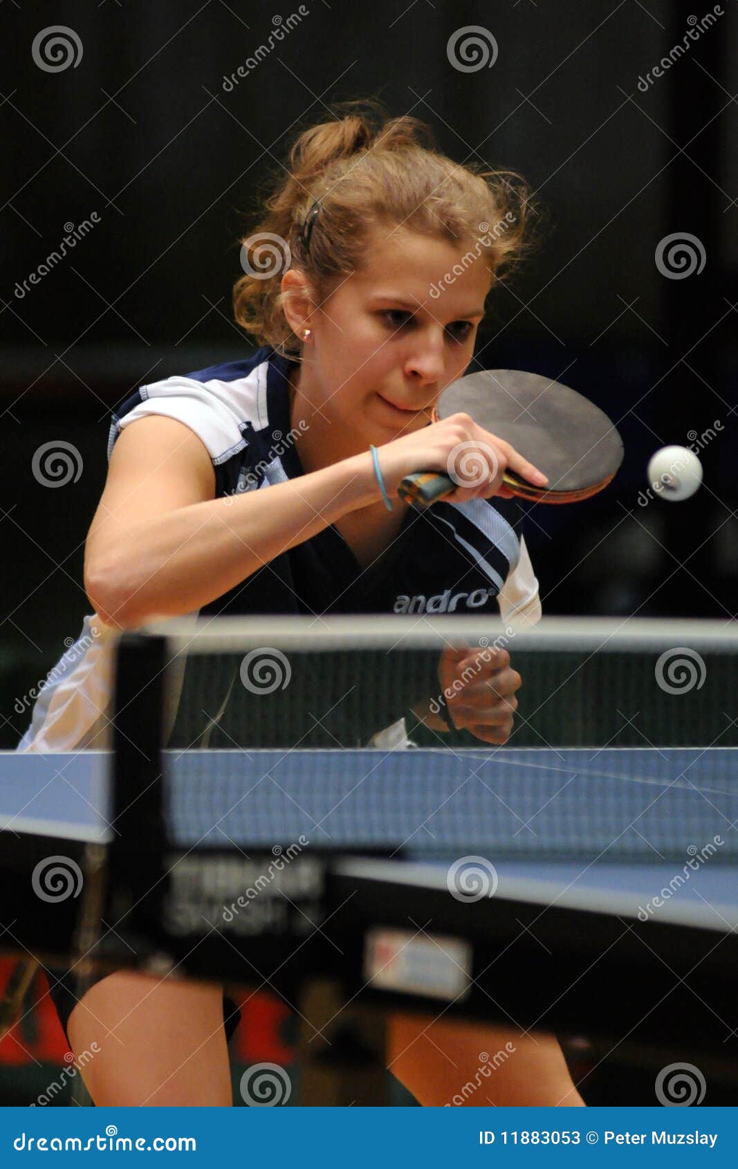 Table tennis action editorial stock photo. Image of game 11883053